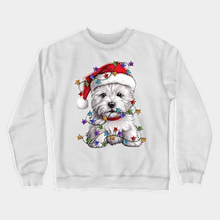 Christmas Puppy Crewneck Sweatshirt